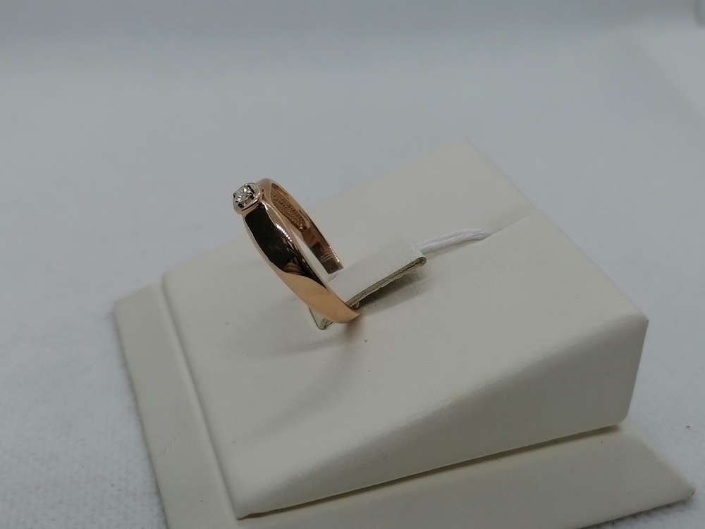 КОЛЬЦО БРИЛЛИАНТ Au 585