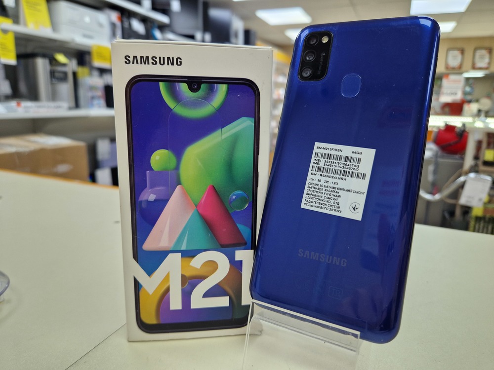 Смартфон Samsung Galaxy M21 4/64