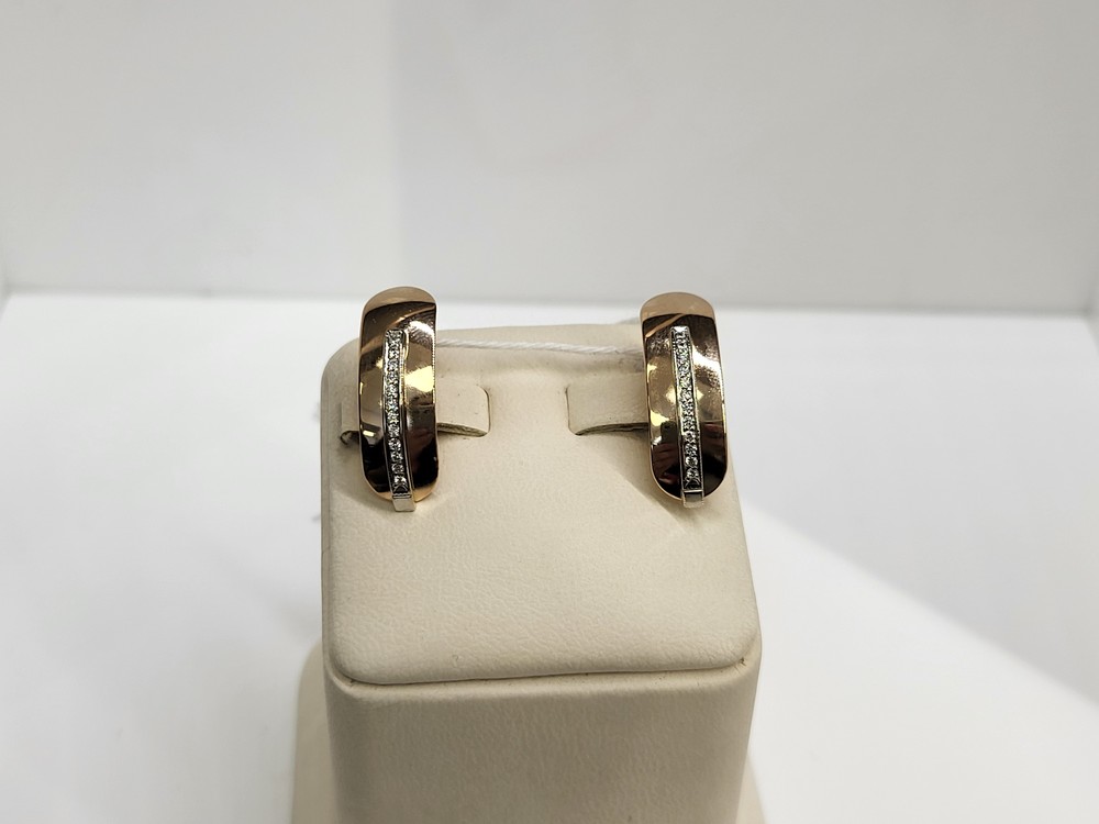 СЕРЬГИ С КАМНЯМИ (Au 585)