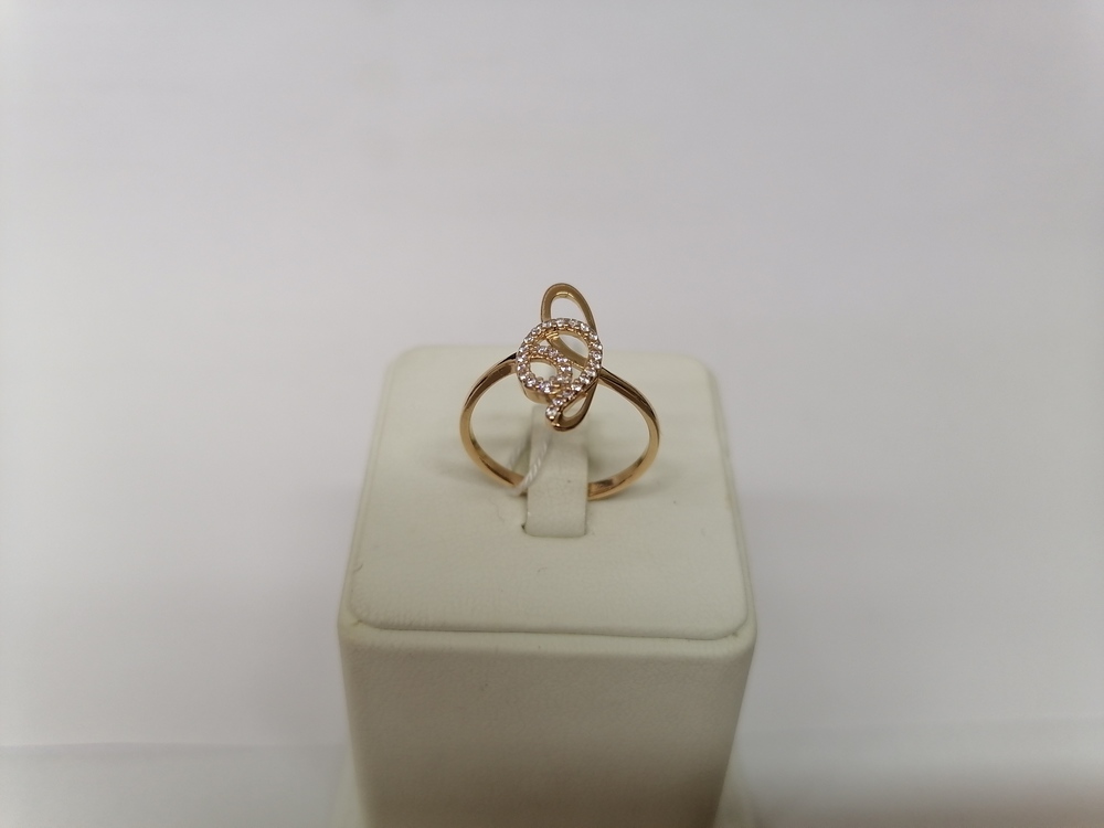 КОЛКМИ585 КОЛЬЦО С КАМНЯМИ (Au 585)