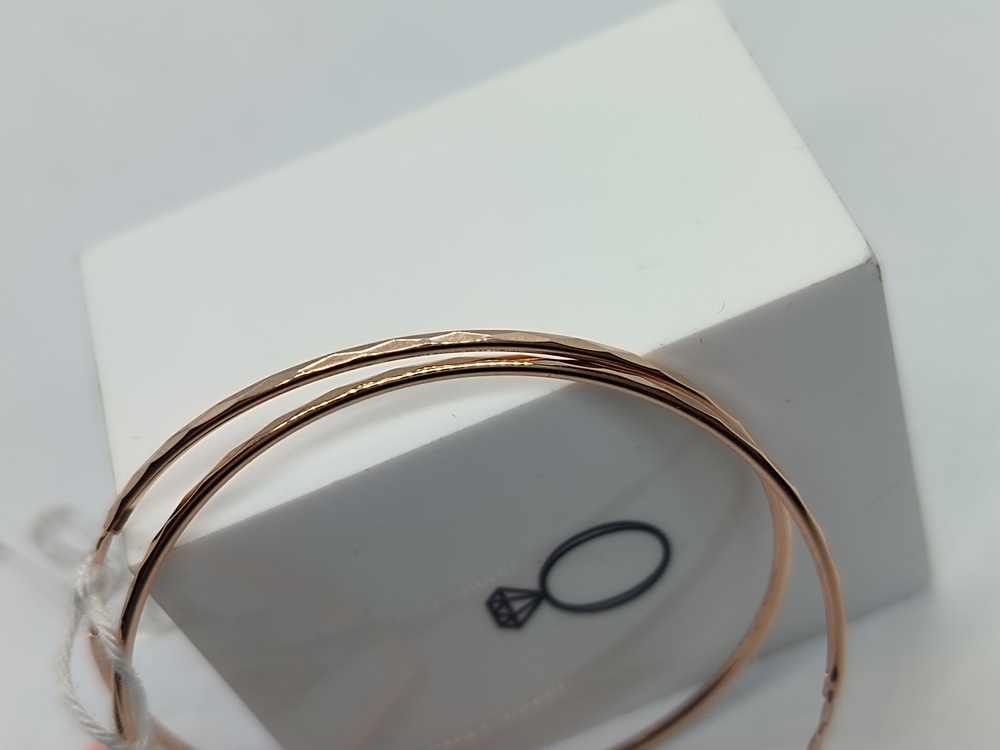 СКОН585 СЕРЬГИ КОНГО (Au 585)