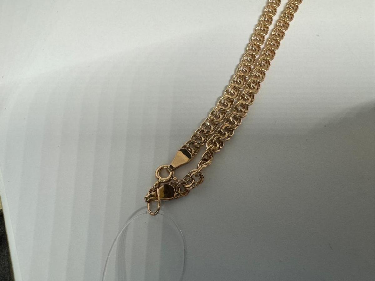 570006022 ЦЕПЬ ПУСТОТЕЛАЯ Бисмарк (Au 585)