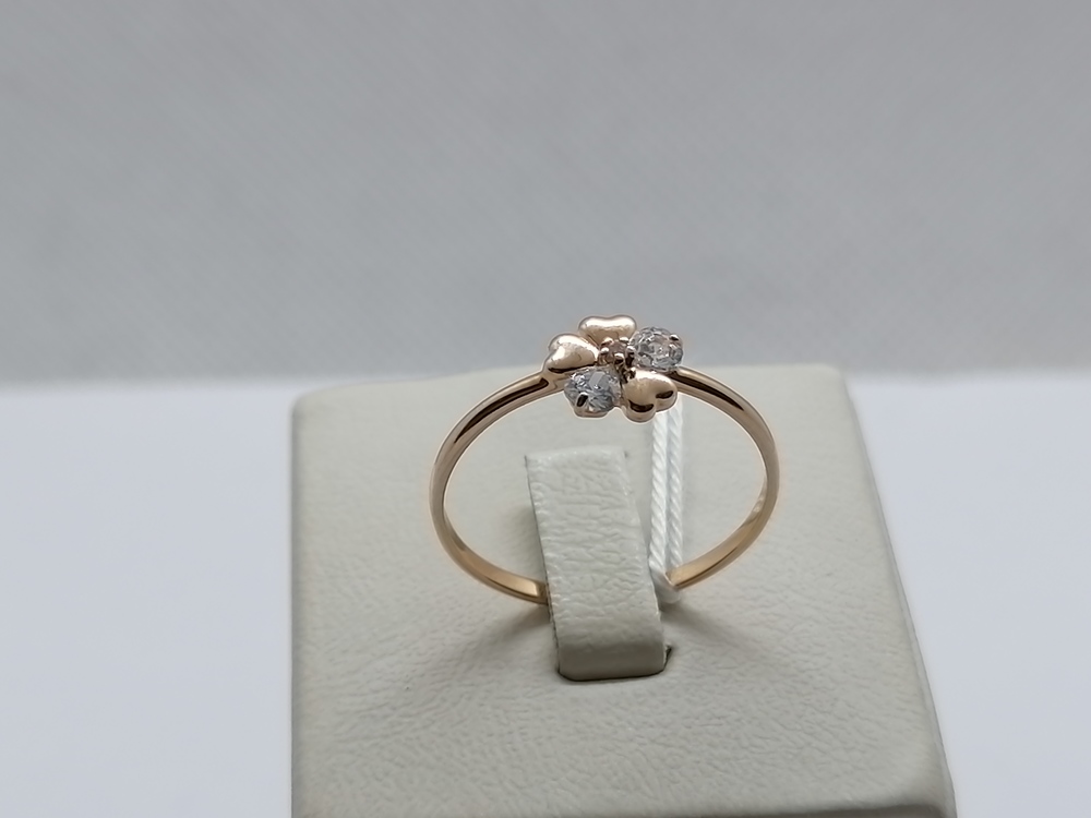 КОЛКМИ585 КОЛЬЦО С КАМНЯМИ (Au 585)