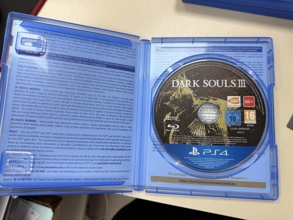 Игра Playstation 4 Dark Souls 3