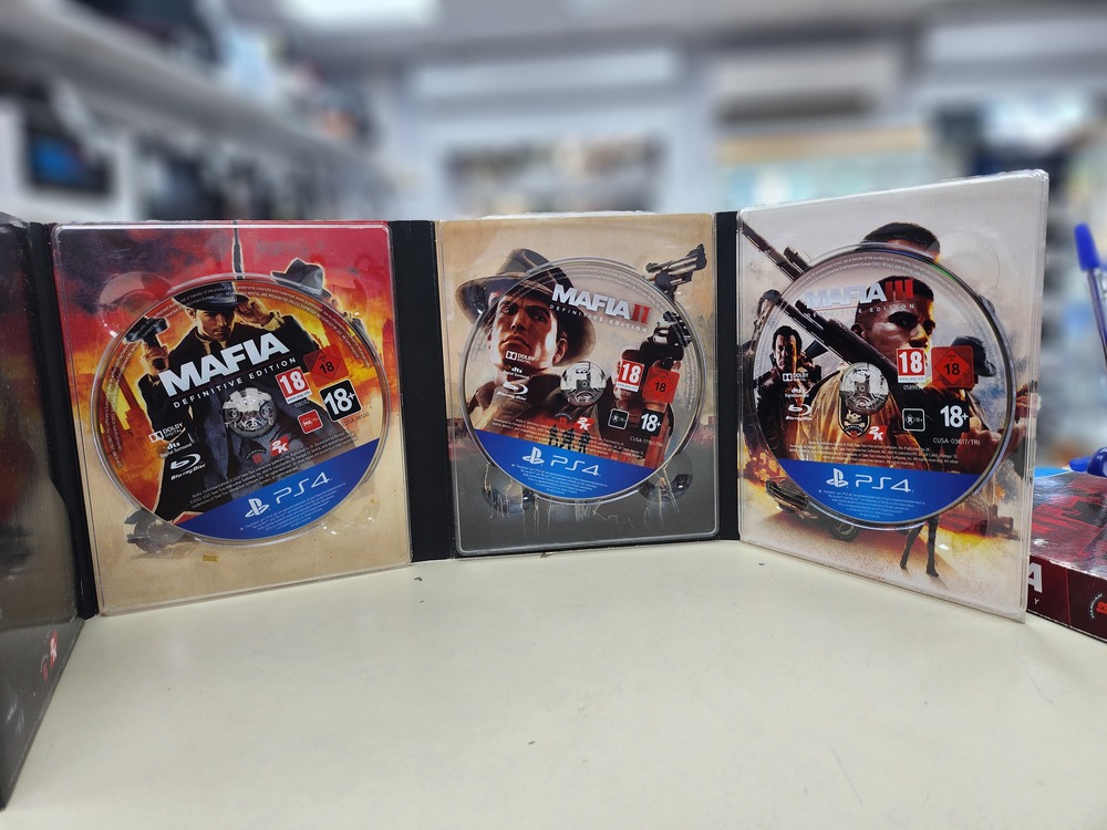 Игра Playstation 4 Mafia Trilogy