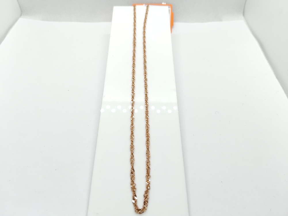 ЦЛСИ585 ЦЕПЬ ПОЛНОВЕСНАЯ Сингапур (Au 585)