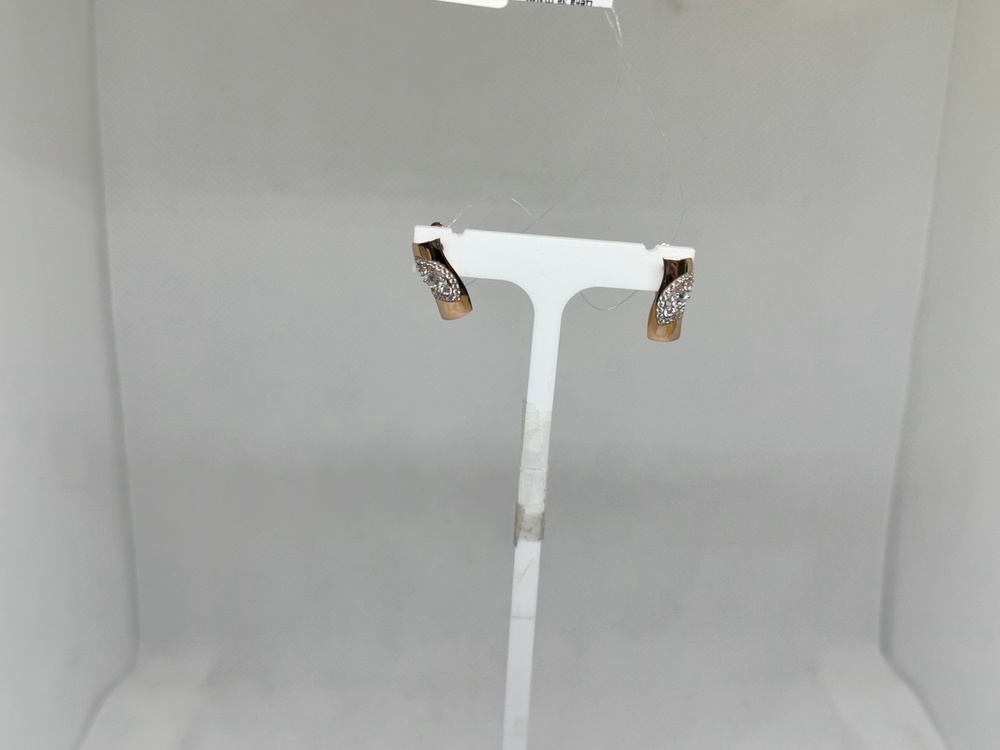 СЕРЬГИ С КАМНЯМИ (Au 585)