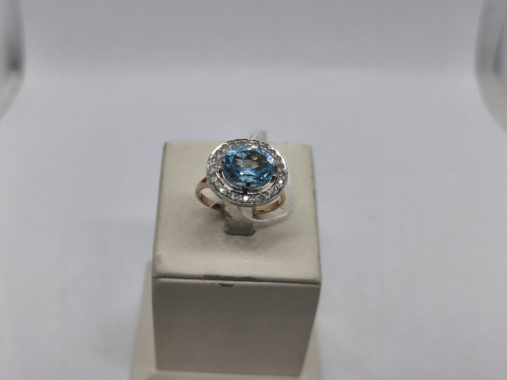 КОЛЬЦО БРИЛЛИАНТ Au 585