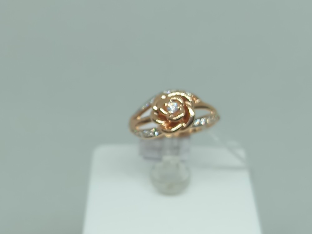 КОЛКМИ585 КОЛЬЦО С КАМНЯМИ (Au 585)