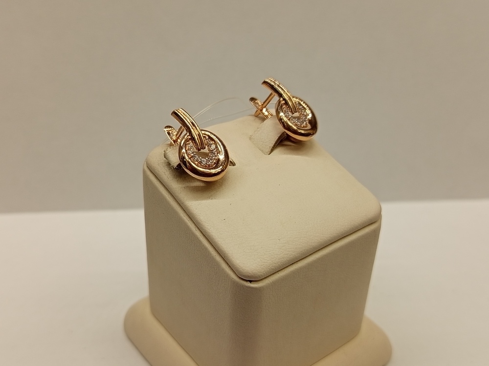 СЕРЬГИ С КАМНЯМИ (Au 585)