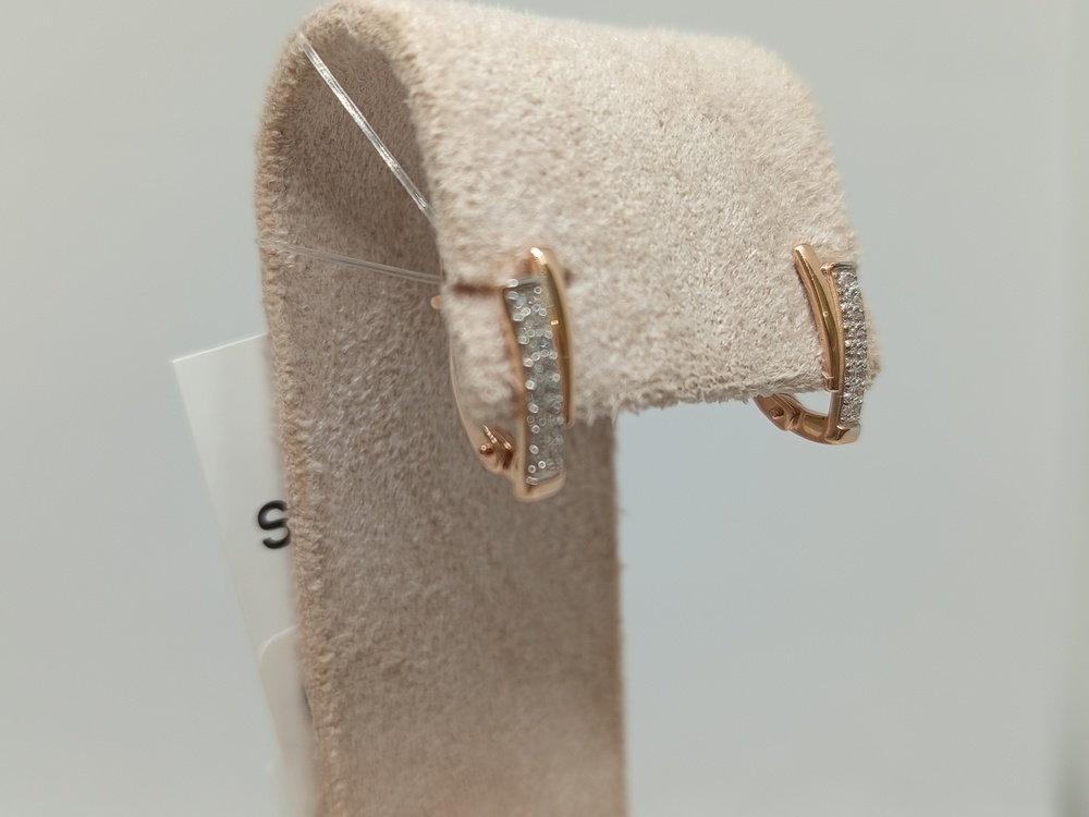 СЕРЬГИ С КАМНЯМИ (Au 585)