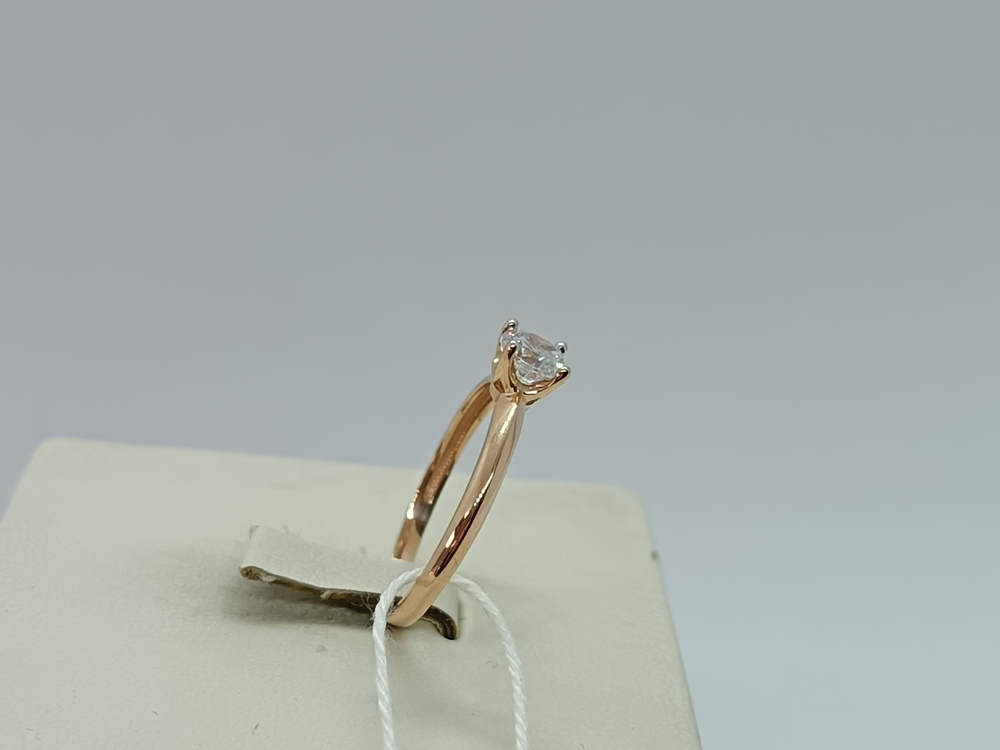 КОЛЬЦО С КАМНЕМ (Au 585)