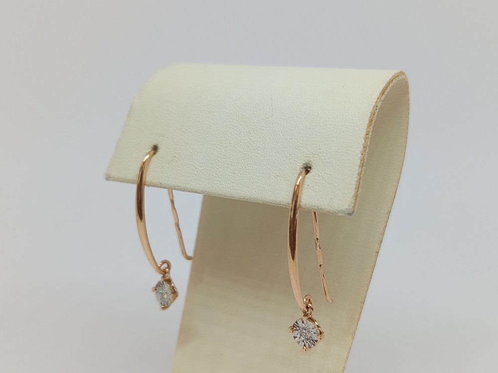 СЕРЬГИ БРИЛЛИАНТ (Au 585)