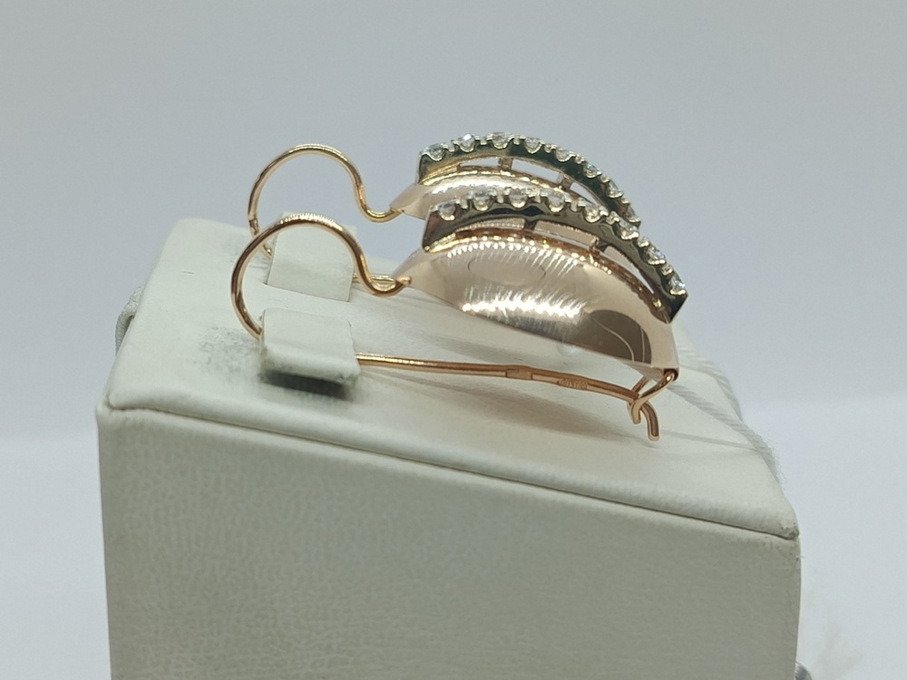 СКМИ585 СЕРЬГИ С КАМНЯМИ (Au 585) СКМИ585 СЕРЬГИ С КАМНЯМИ (Au 585)