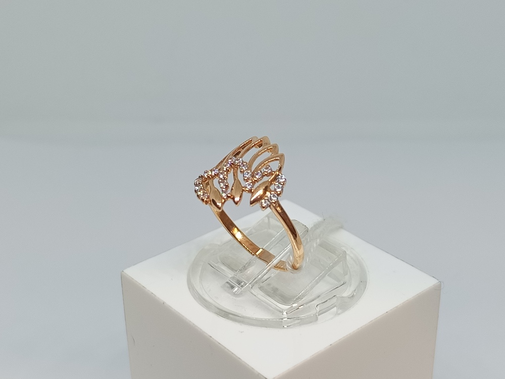 КОЛКМИ585 КОЛЬЦО С КАМНЯМИ (Au 585)