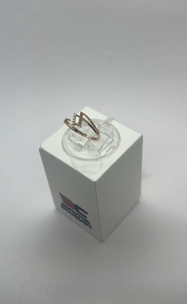КОЛКМИ585 КОЛЬЦО С КАМНЯМИ (Au 585)