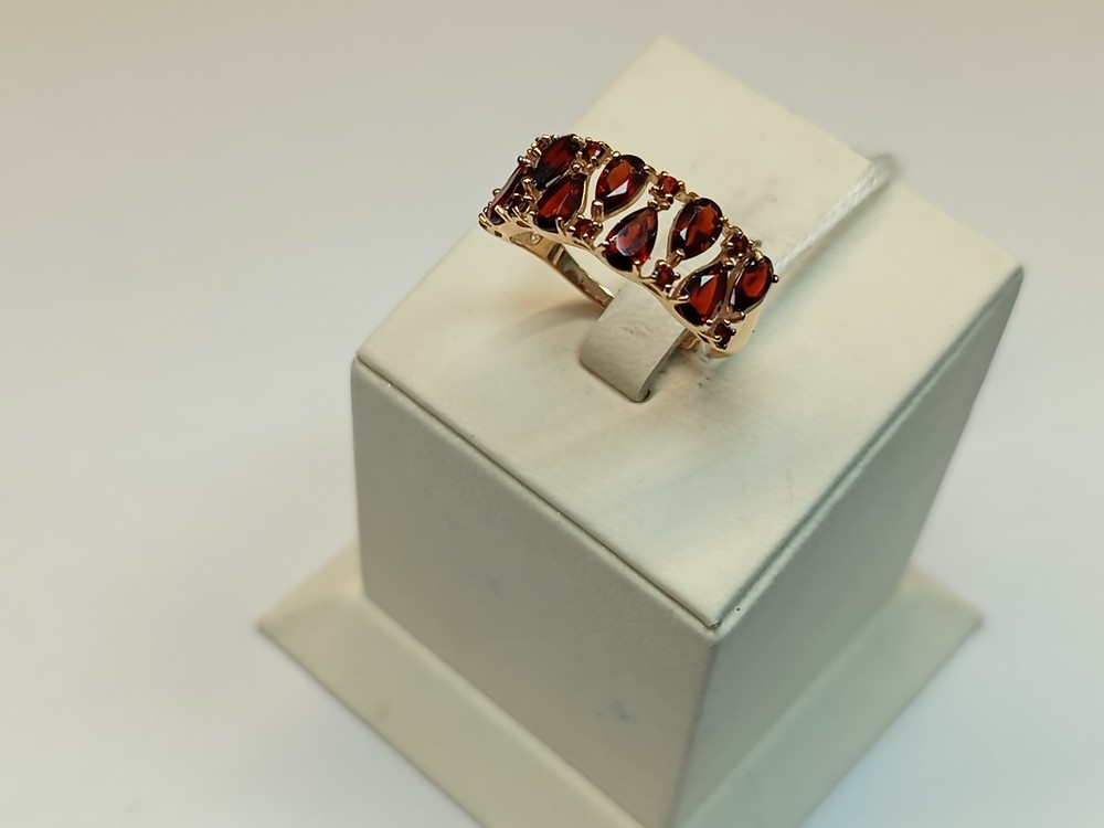 КОЛКМИ585 КОЛЬЦО С КАМНЯМИ (Au 585)