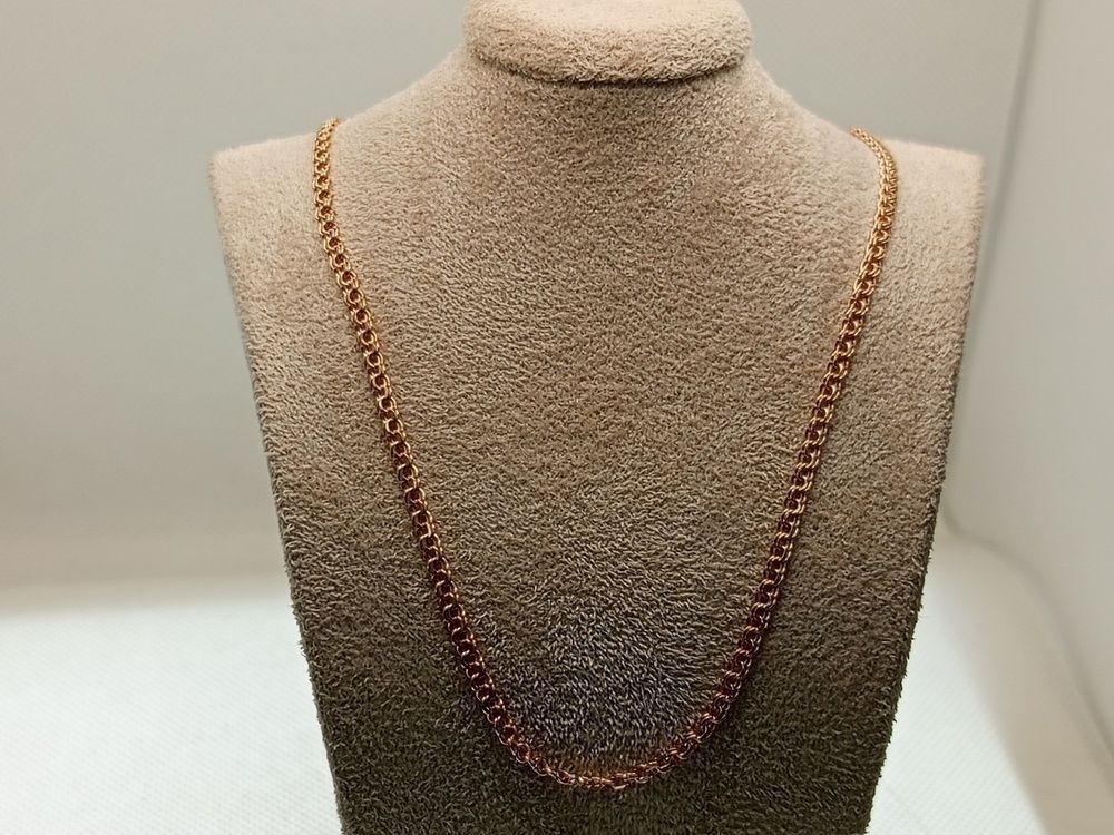 ЦЕПЬ ПУСТОТЕЛАЯ Бисмарк (Au 585)