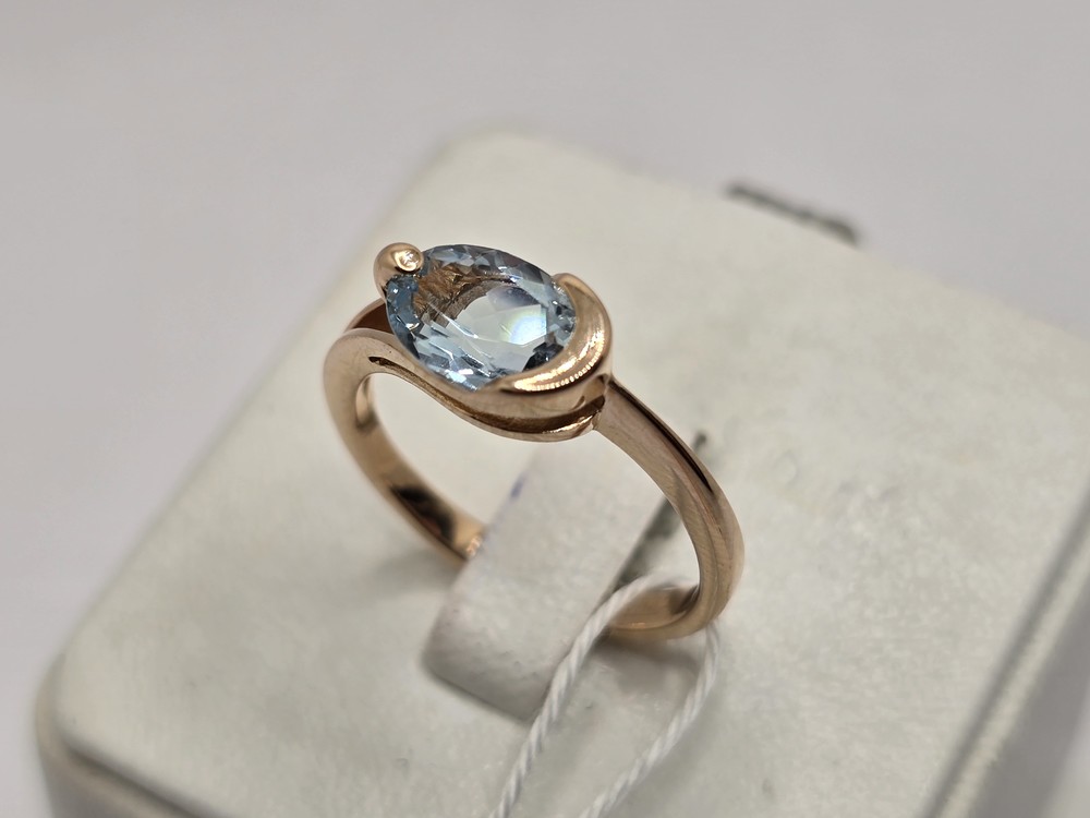 КОЛКМ585 КОЛЬЦО С КАМНЕМ (Au 585) КОЛКМ585 КОЛЬЦО С КАМНЕМ (Au 585)