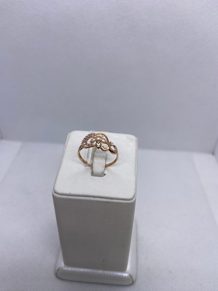 КОЛКМИ585 КОЛЬЦО С КАМНЯМИ (Au 585)