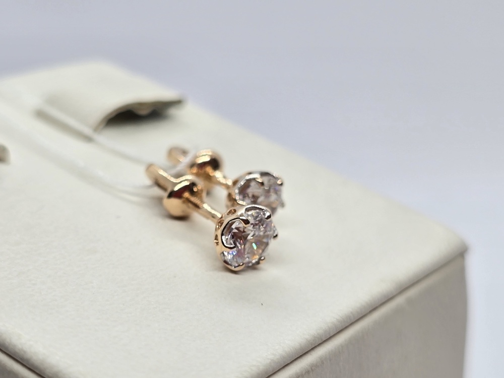 СЕРЬГИ ПУСЕТЫ (Au 585)