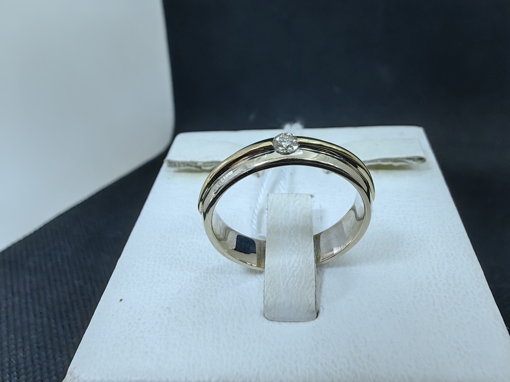 КОЛЬЦО БРИЛЛИАНТ Au 585