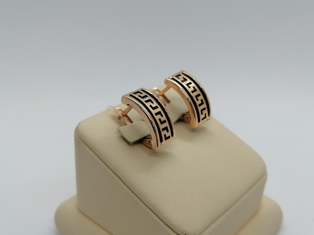 СЕРЬГИ КАУЧУК (Au 585)