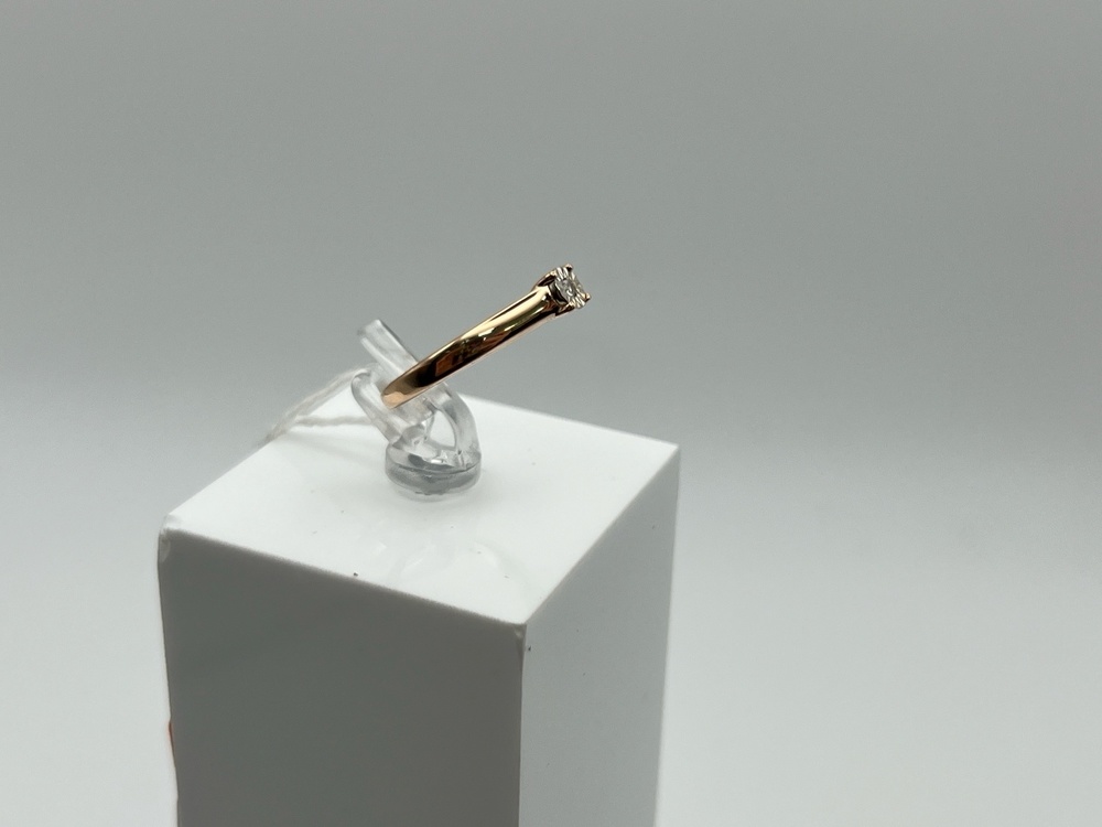 КОЛЬЦО БРИЛЛИАНТ Au 585