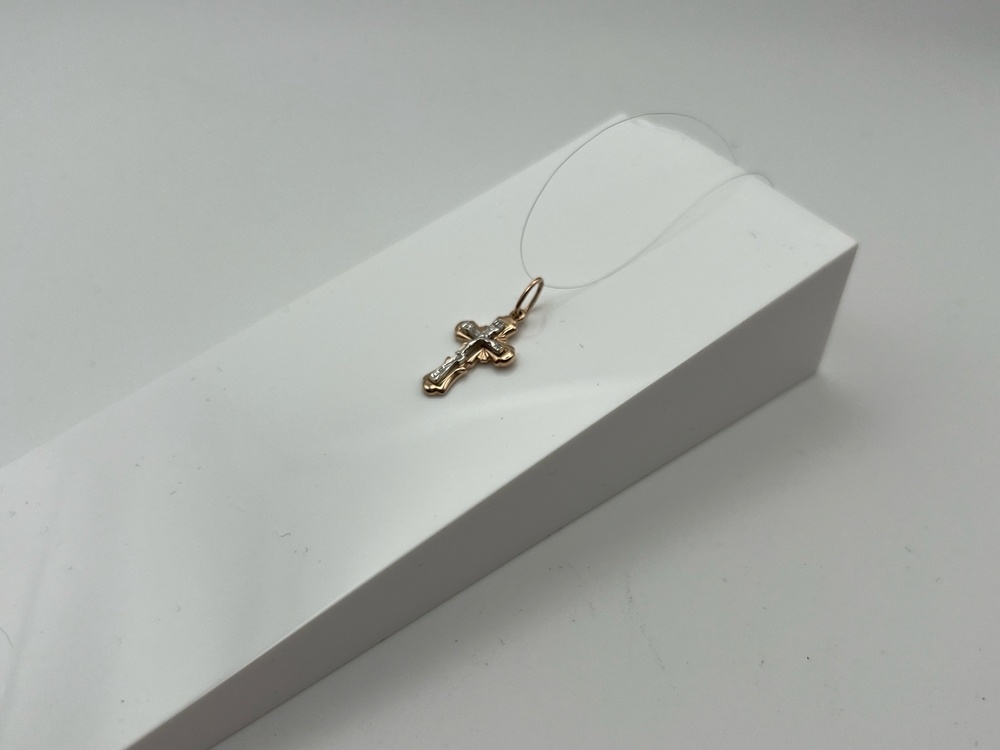 ПОДВЕСКА КРЕСТ (Au 585)