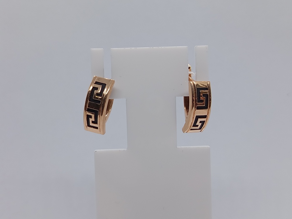 СЕРЬГИ КАУЧУК (Au 585)