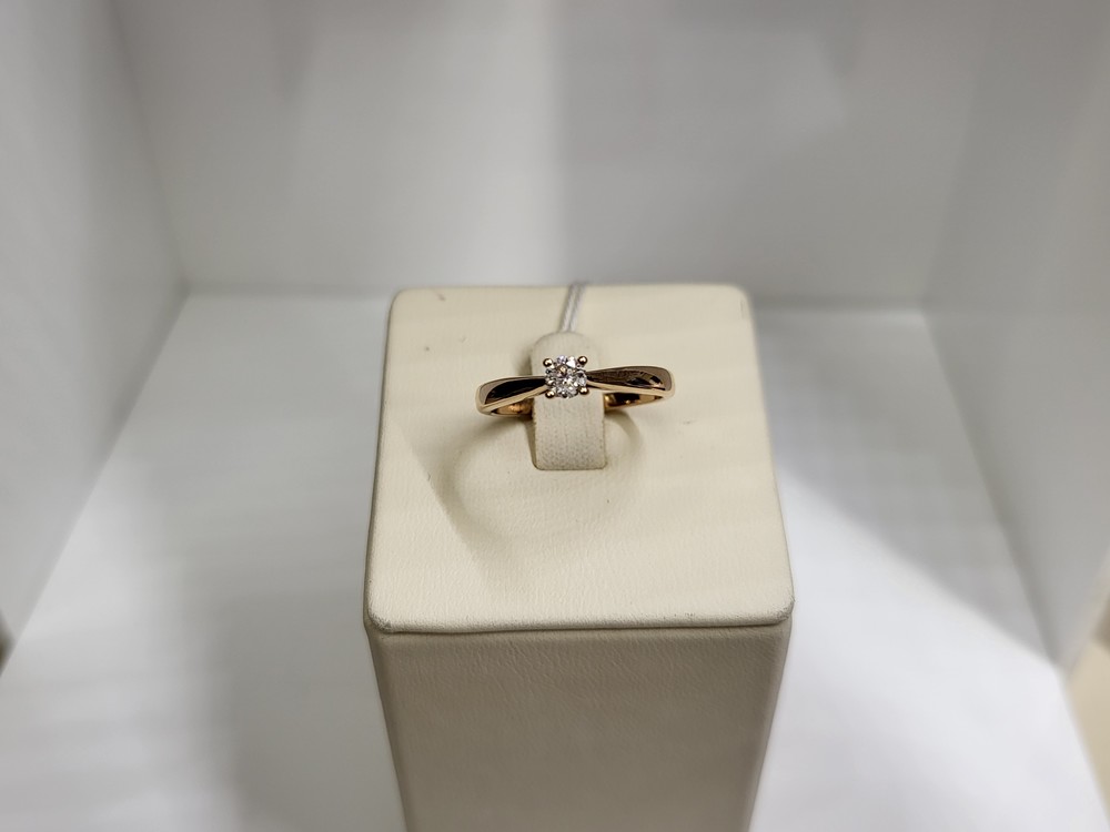 КОЛЬЦО БРИЛЛИАНТ Au 585