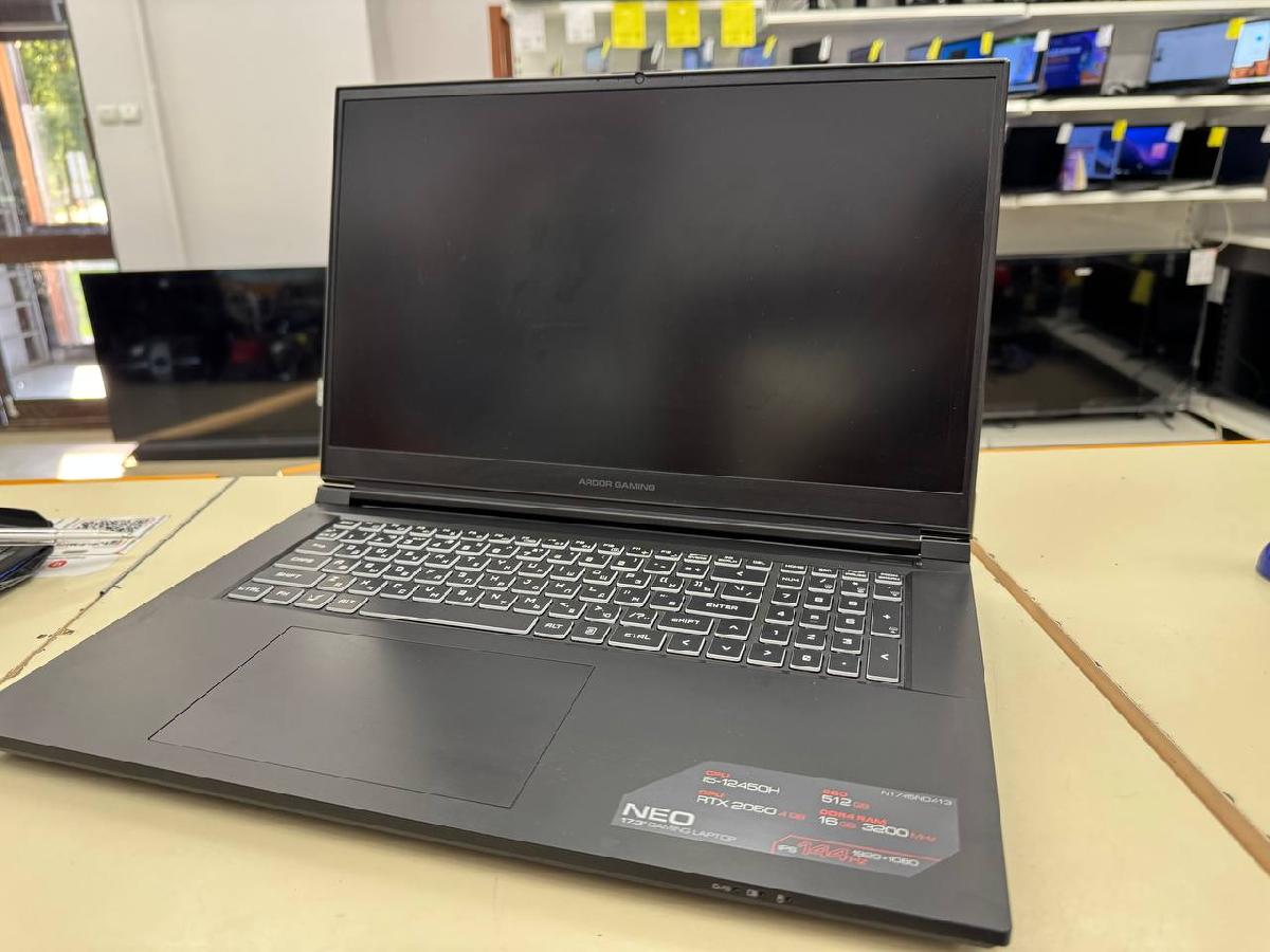 Ноутбук ARDOR Gaming; Core I5-12450H, GeForce RTX 2050, 16 Гб, 500 Гб, Нет