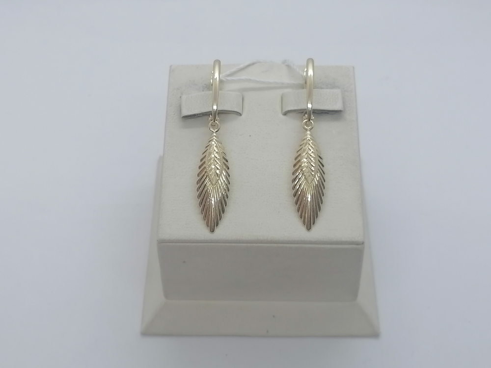 СЕРЬГИ БЕЗ КАМНЯ (Au 585)