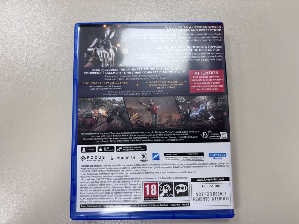 Игра Playstation 5 Atomic Heart Ultimate Edition