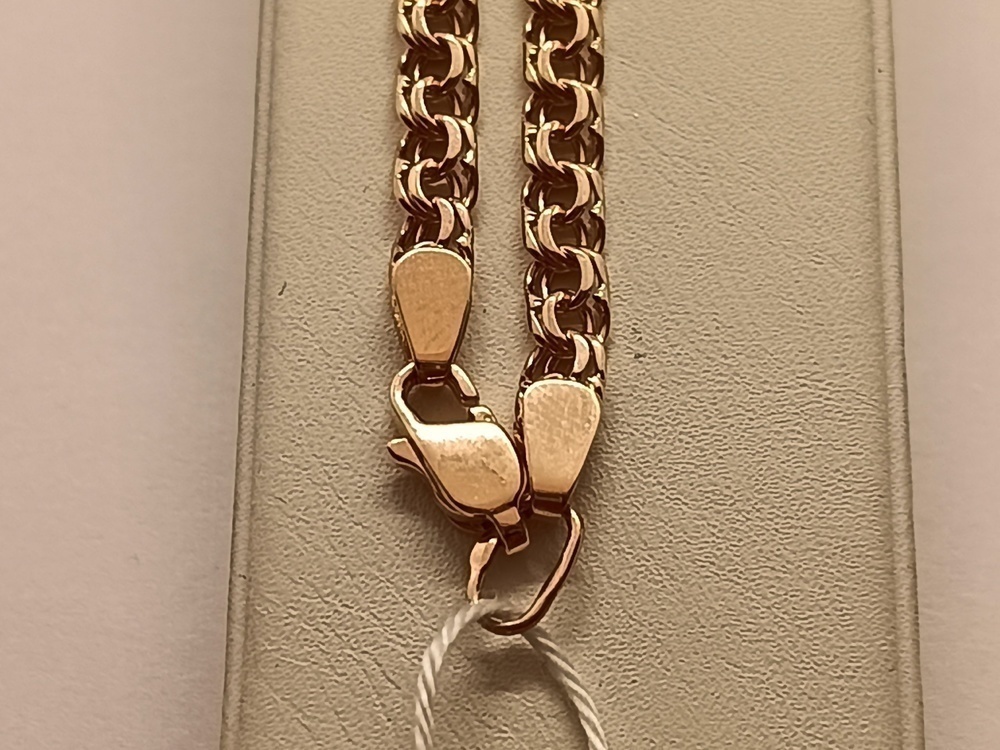 ЦЕПЬ ПОЛНОВЕСНАЯ Бисмарк (Au 585)