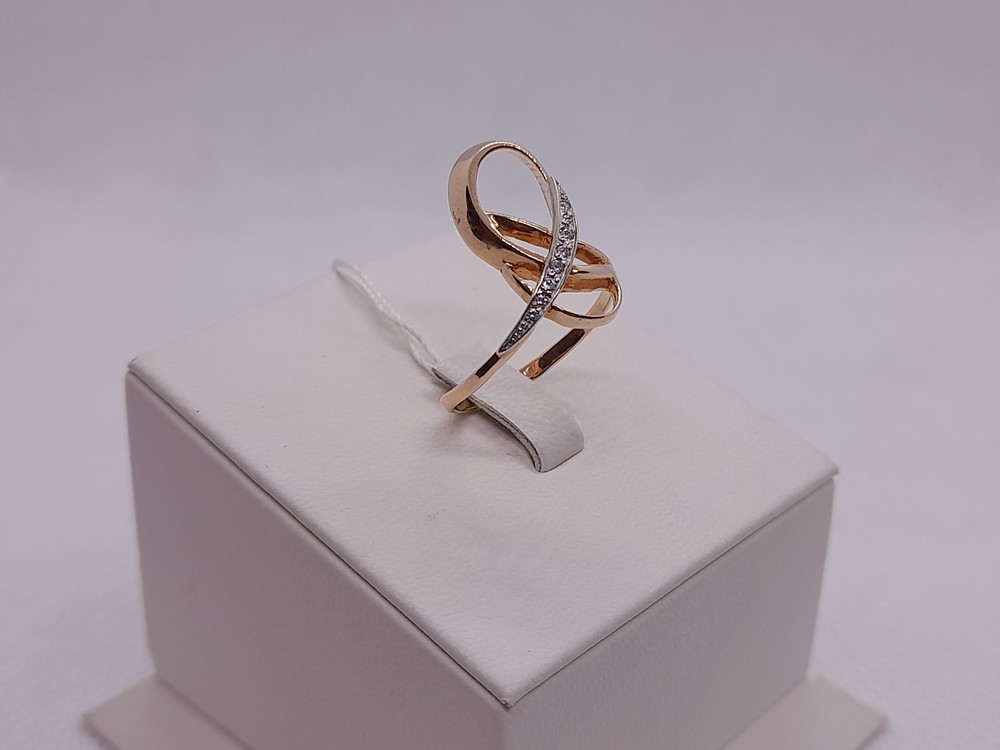 КОЛКМИ585 КОЛЬЦО С КАМНЯМИ (Au 585)