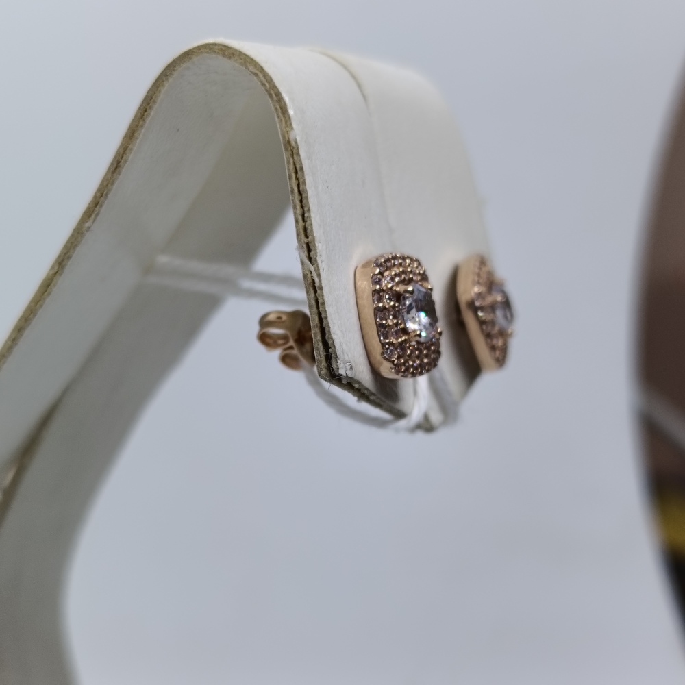 СГВЗ585 СЕРЬГИ ГВОЗДИКИ (Au 585)