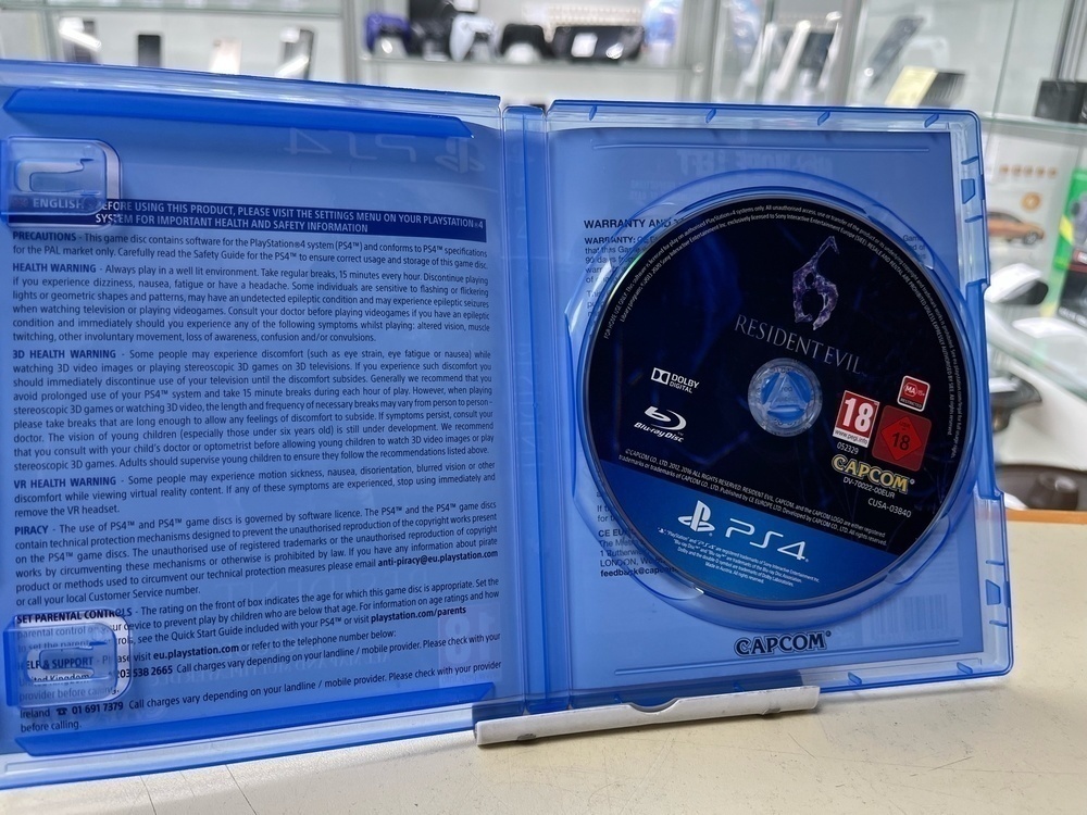 Игра Playstation 4 Resident Evil 6