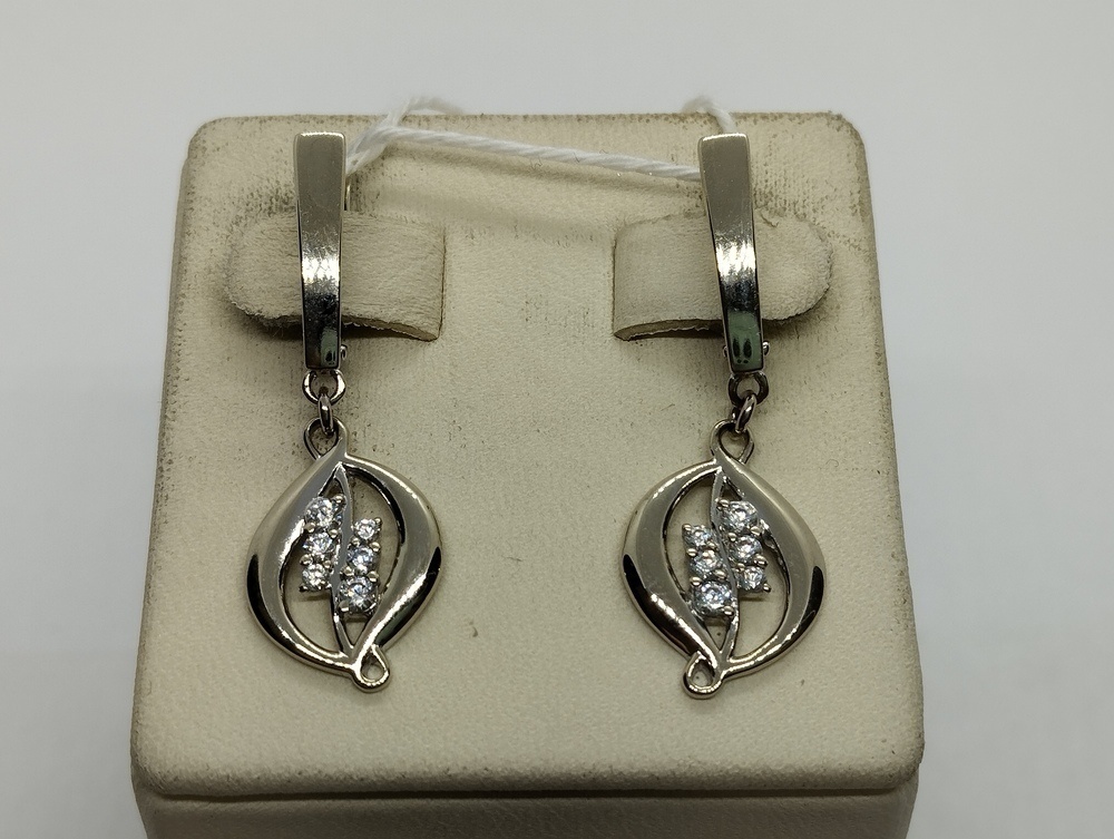 СЕРЬГИ С КАМНЯМИ (Au 585)