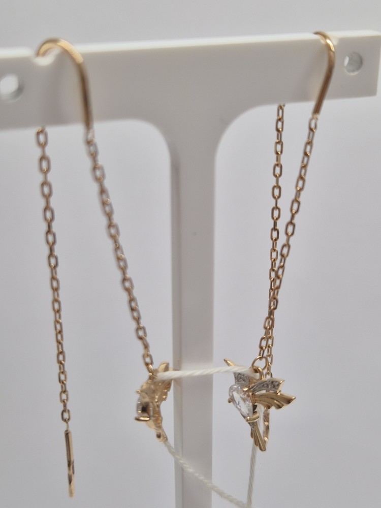 СПРО585 СЕРЬГИ ПРОДЕВКИ (Au 585)