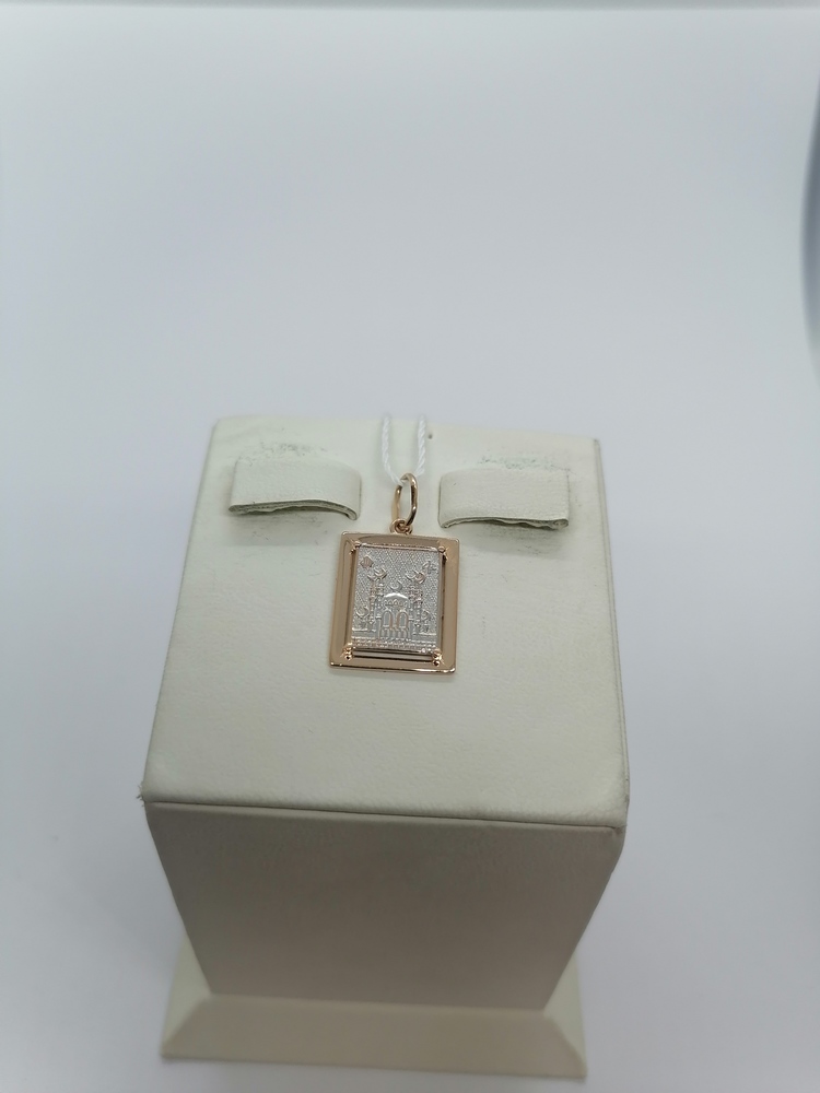 ПОДВЕСКА МЕЧЕТЬ БЕЗ КАМНЯ (Au 585)