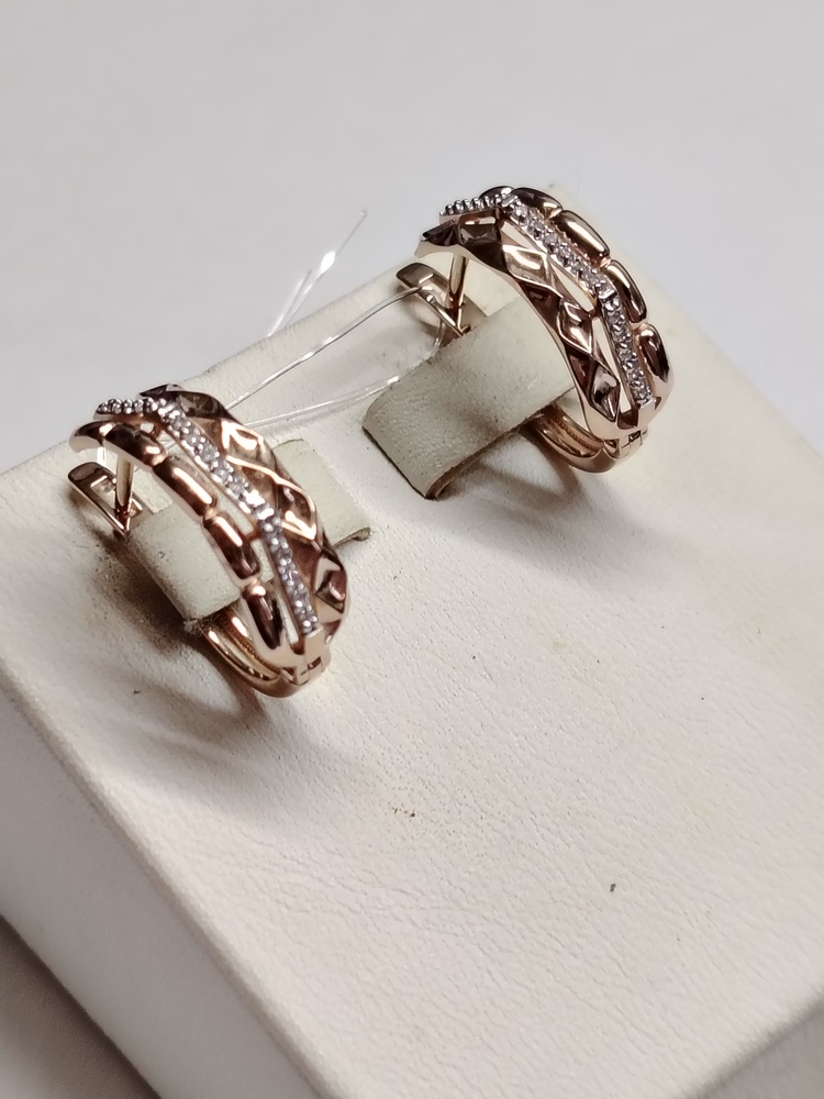 СЕРЬГИ С КАМНЯМИ (Au 585)