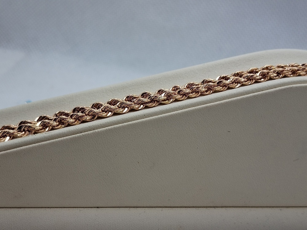 ЦЛВР585 ЦЕПЬ ПОЛНОВЕСНАЯ Веревка (Au 585)