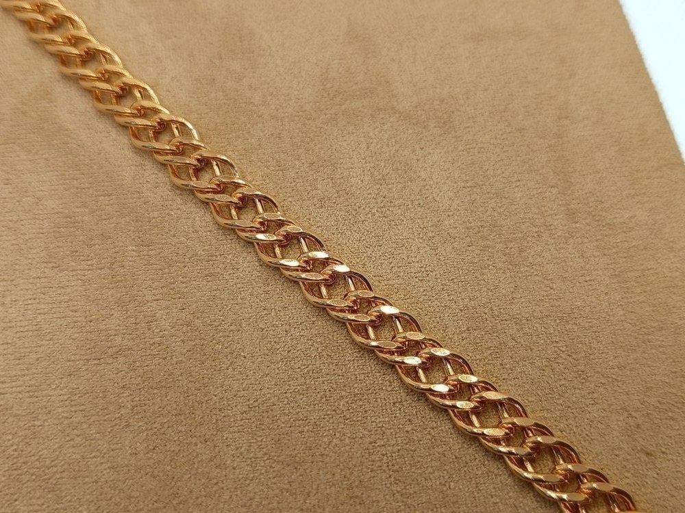 НБ 12-076ПГ БРАСЛЕТ ПУСТОТЕЛЫЙ (Au 585)