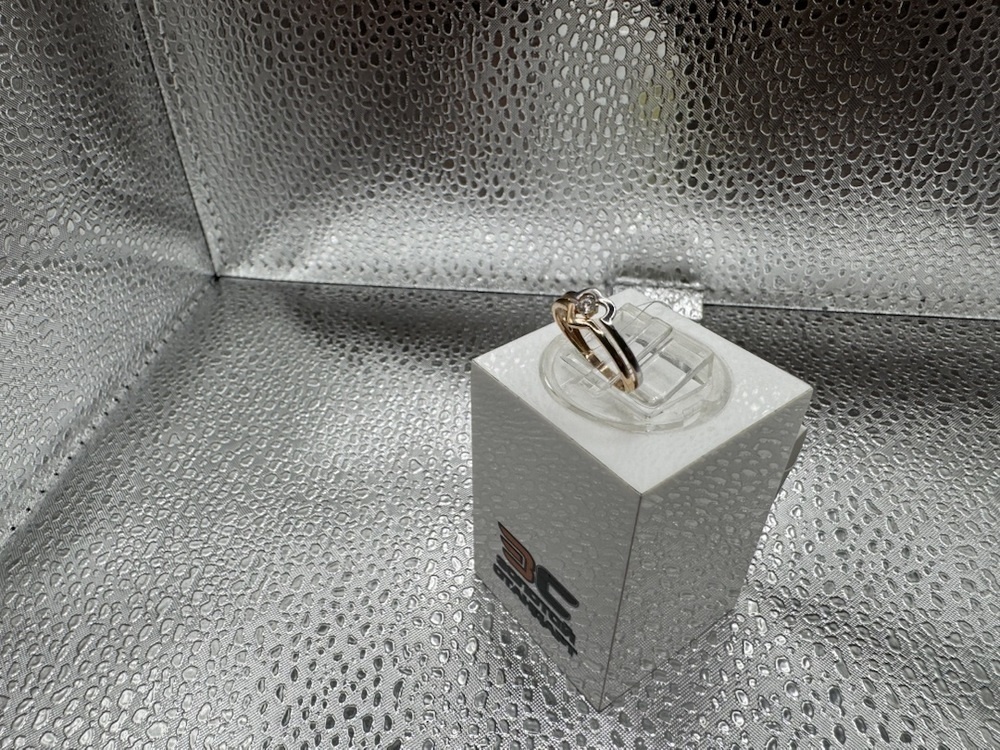 01-117501 КОЛЬЦО С КАМНЕМ (Au 585)