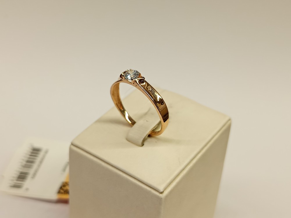 КОЛЬЦО С КАМНЕМ (Au 585)