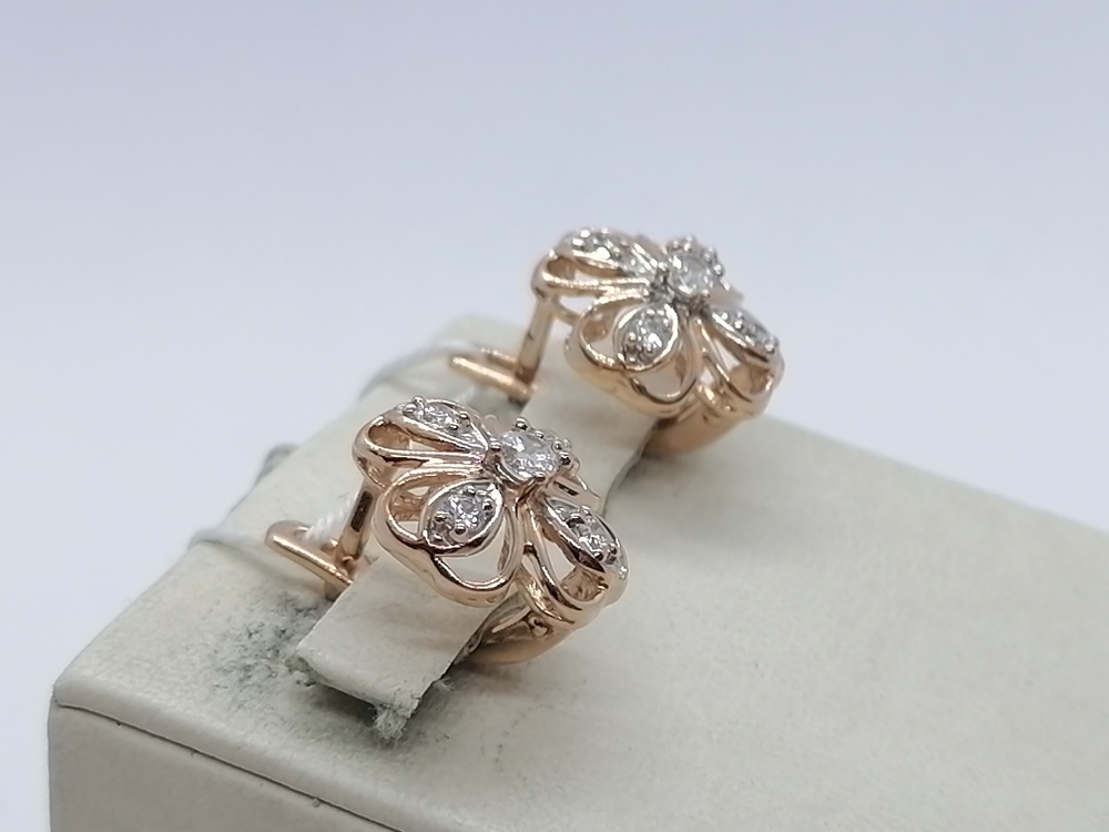 СКМИ585 СЕРЬГИ С КАМНЯМИ (Au 585) СКМИ585 СЕРЬГИ С КАМНЯМИ (Au 585)