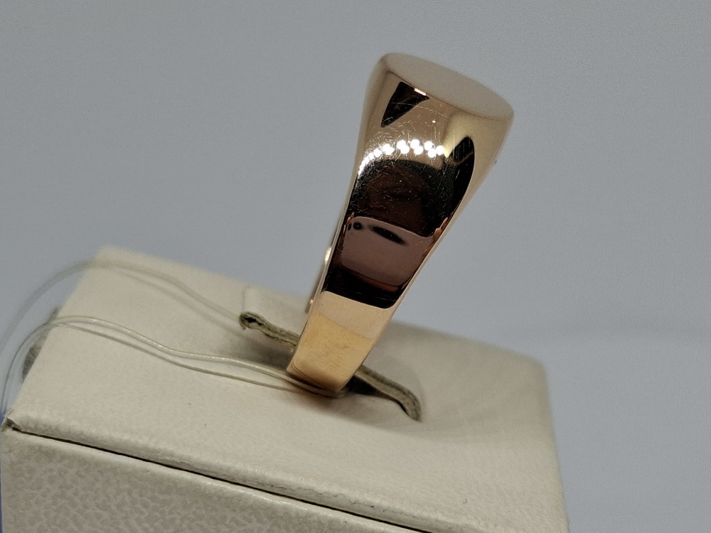 01-0063 КОЛЬЦО ПЕЧАТКА без камня (Au 585)