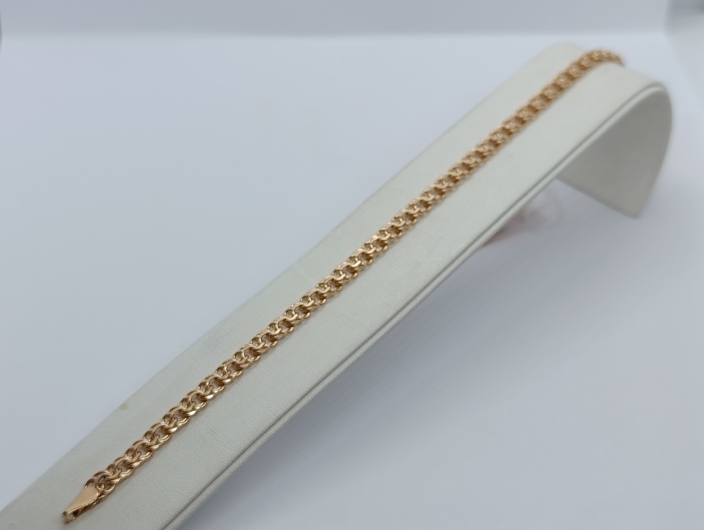 БРАСЛЕТ ПОЛНОВЕСНЫЙ Бисмарк (Au 585)