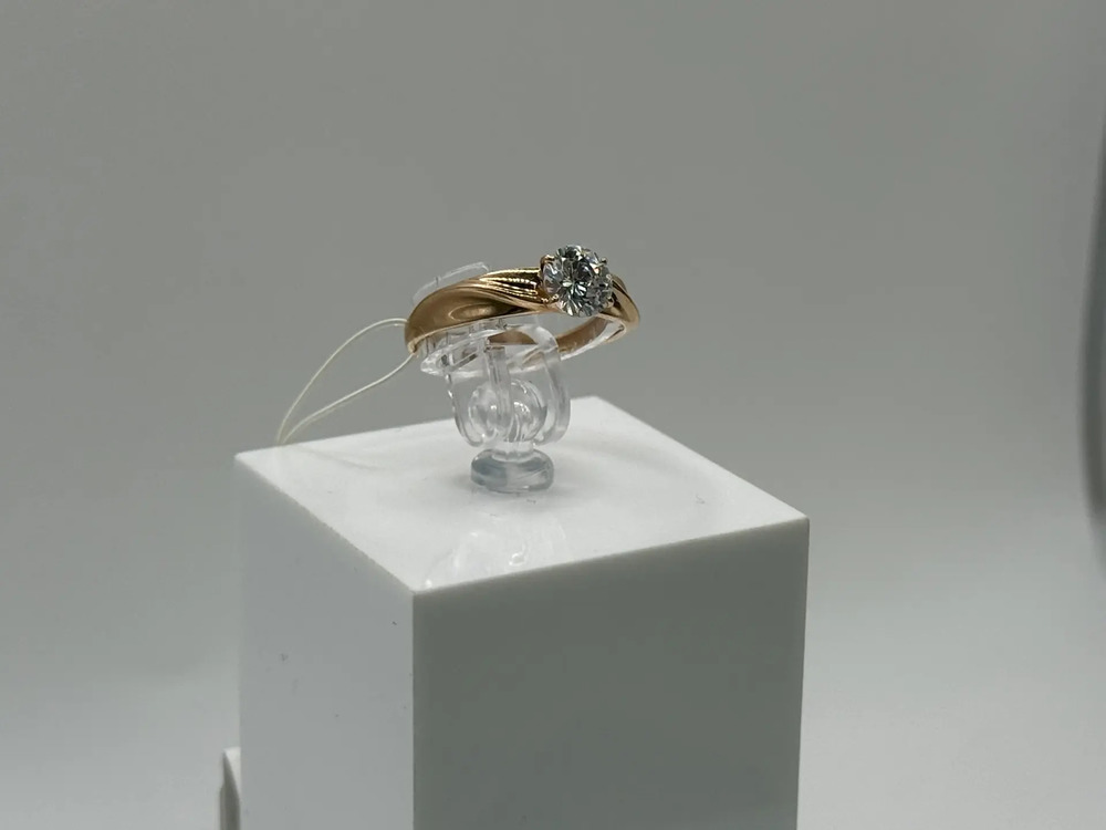 КОЛЬЦО С КАМНЕМ (Au 585)